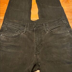 EUC Levi’s 511 Jeans Black Wash 32/30
